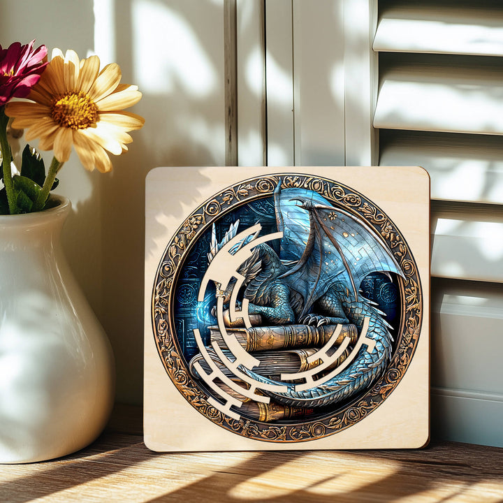 Maze Puzzles¡ªAncient protector featuring a dragon design, enhancing focus and logical thinking skills.