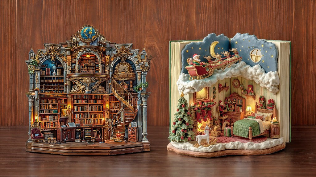 Wooden jigsaw puzzle for adults with artistic design