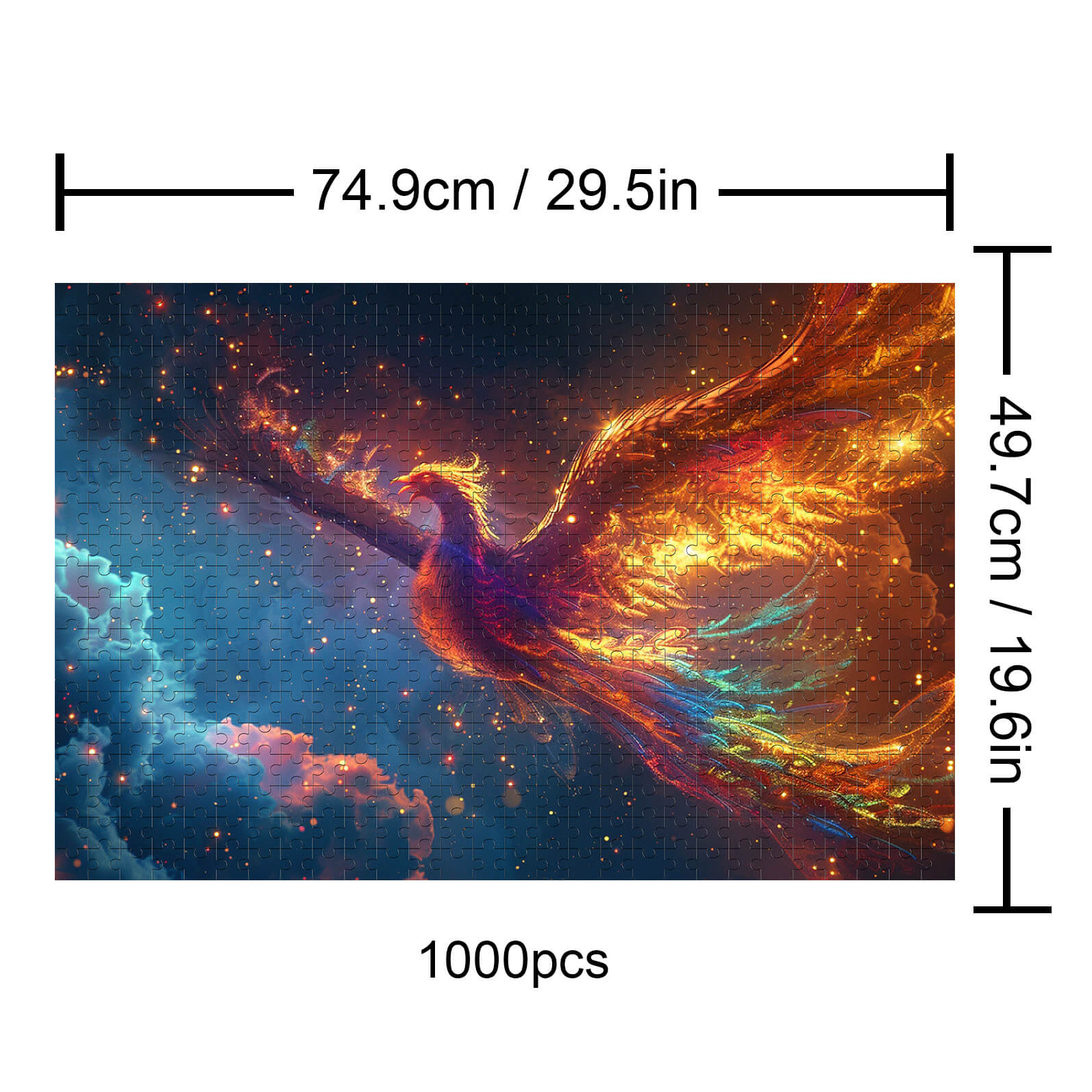 WOODBESTS | Phoenix Nirvana 500 / 1000 Piece Puzzles – uk.woodbests