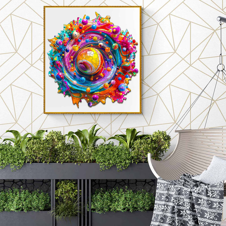Color Rhapsody Wooden Jigsaw Puzzle - By Woodbests