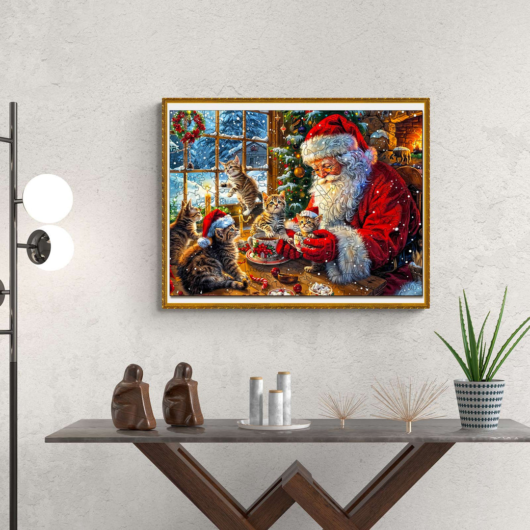 Warm Christmas-2 Wooden Jigsaw Puzzle - Woodbests
