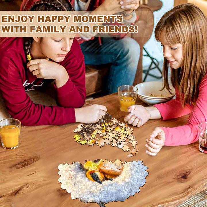 Dandelion Dreamer Wooden Jigsaw Puzzle