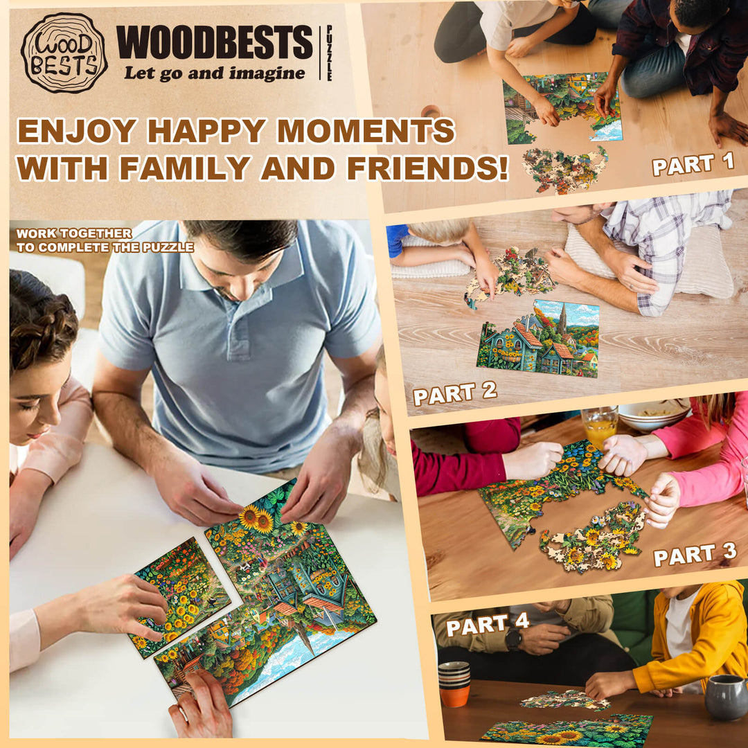 Party Puzzle-Sunny Fields