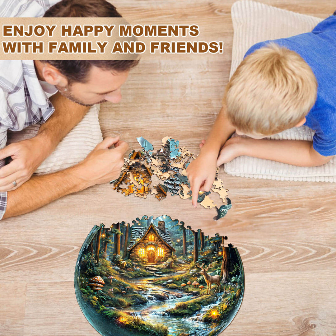 Mystic Forest Wooden Jigsaw Puzzle