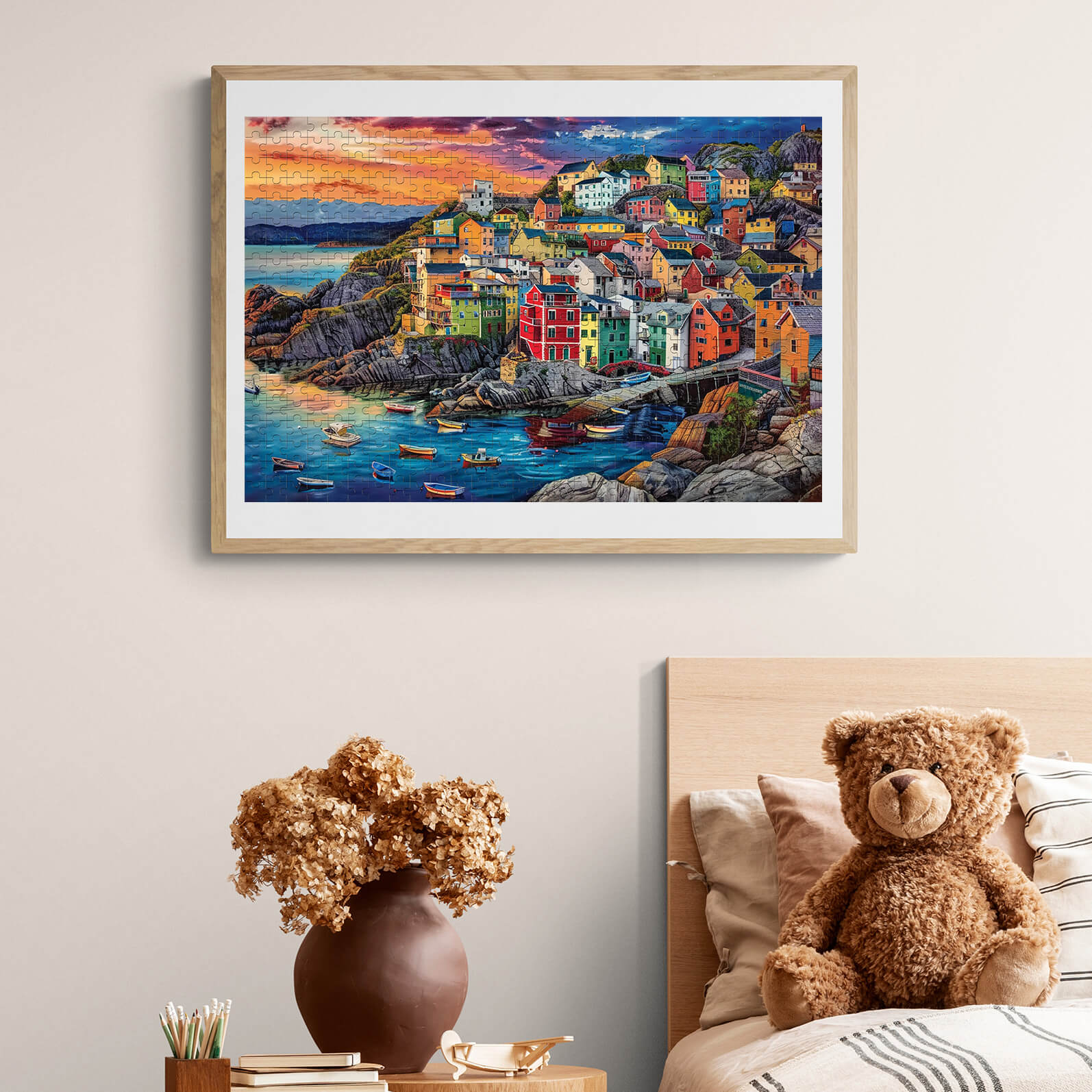 WOODBESTS | Harbor Towns 500 / 1000 Piece Puzzles – uk.woodbests