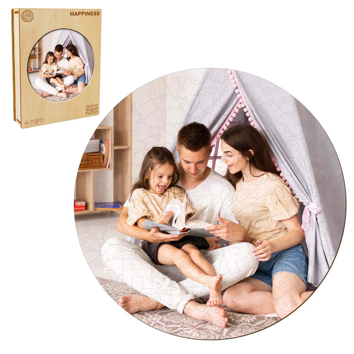 Personalized Photo Wooden Puzzle In Different Shapes and Themes - By Woodbests
