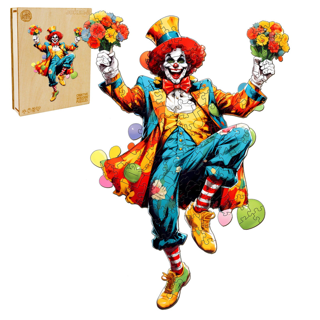 Joker-2 Wooden Jigsaw Puzzle-Woodbests