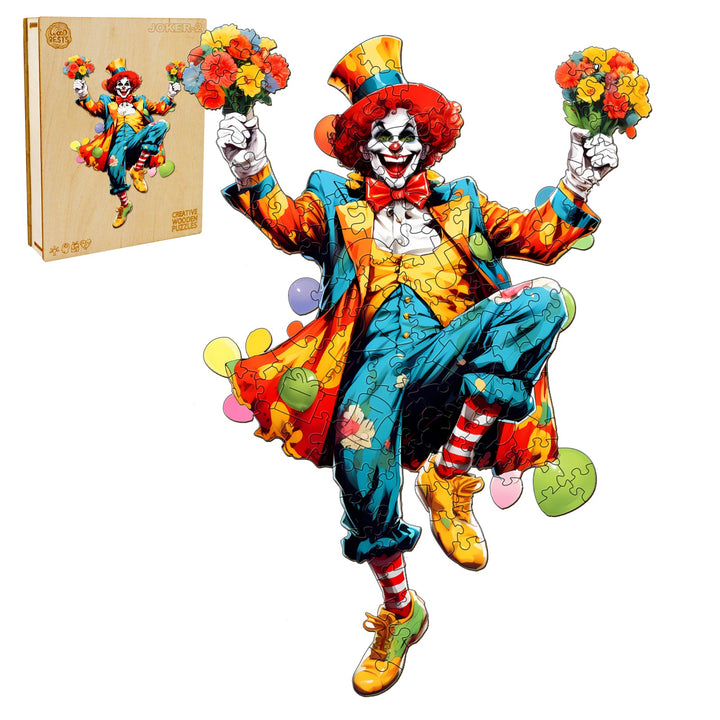 Joker-2 Wooden Jigsaw Puzzle-Woodbests