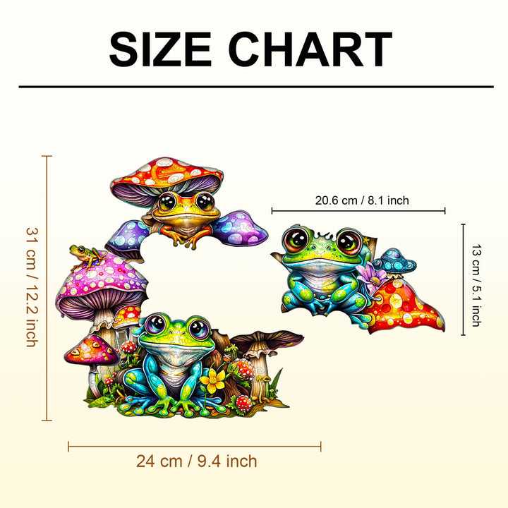 Party Puzzle-Frog Family