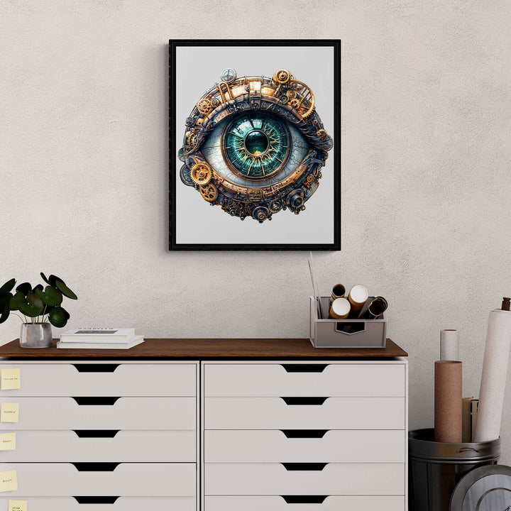 3D Mechanical eyes Wooden Jigsaw Puzzle