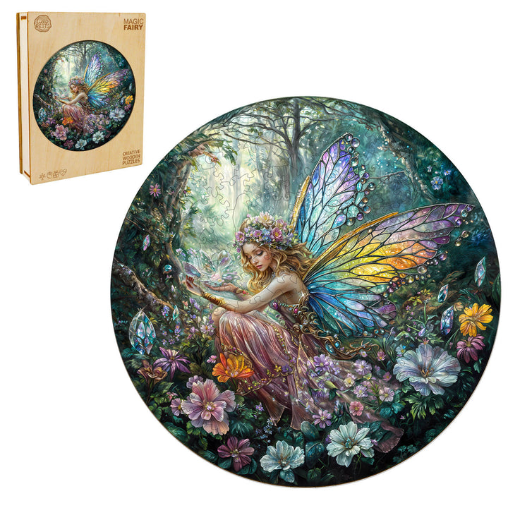 Magic Fairy Wooden Jigsaw Puzzle - By Woodbests