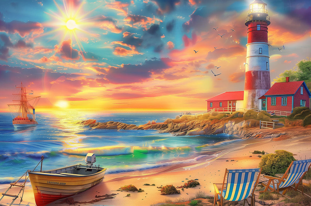 Morning Light 500 / 1000 Piece Puzzle - Woodbests