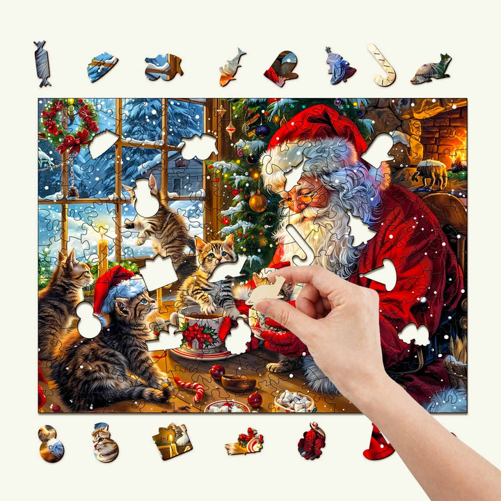 Warm Christmas-2 Wooden Jigsaw Puzzle - Woodbests