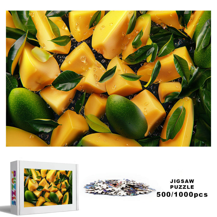 Fresh Mango 500 / 1000 Piece Puzzle - By Woodbests