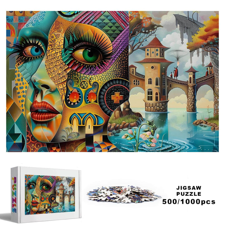 Fantasy Land 500 / 1000 Piece Puzzle - Woodbests