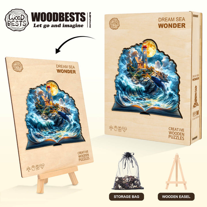 Dream Sea Wonder Wooden Jigsaw Puzzle