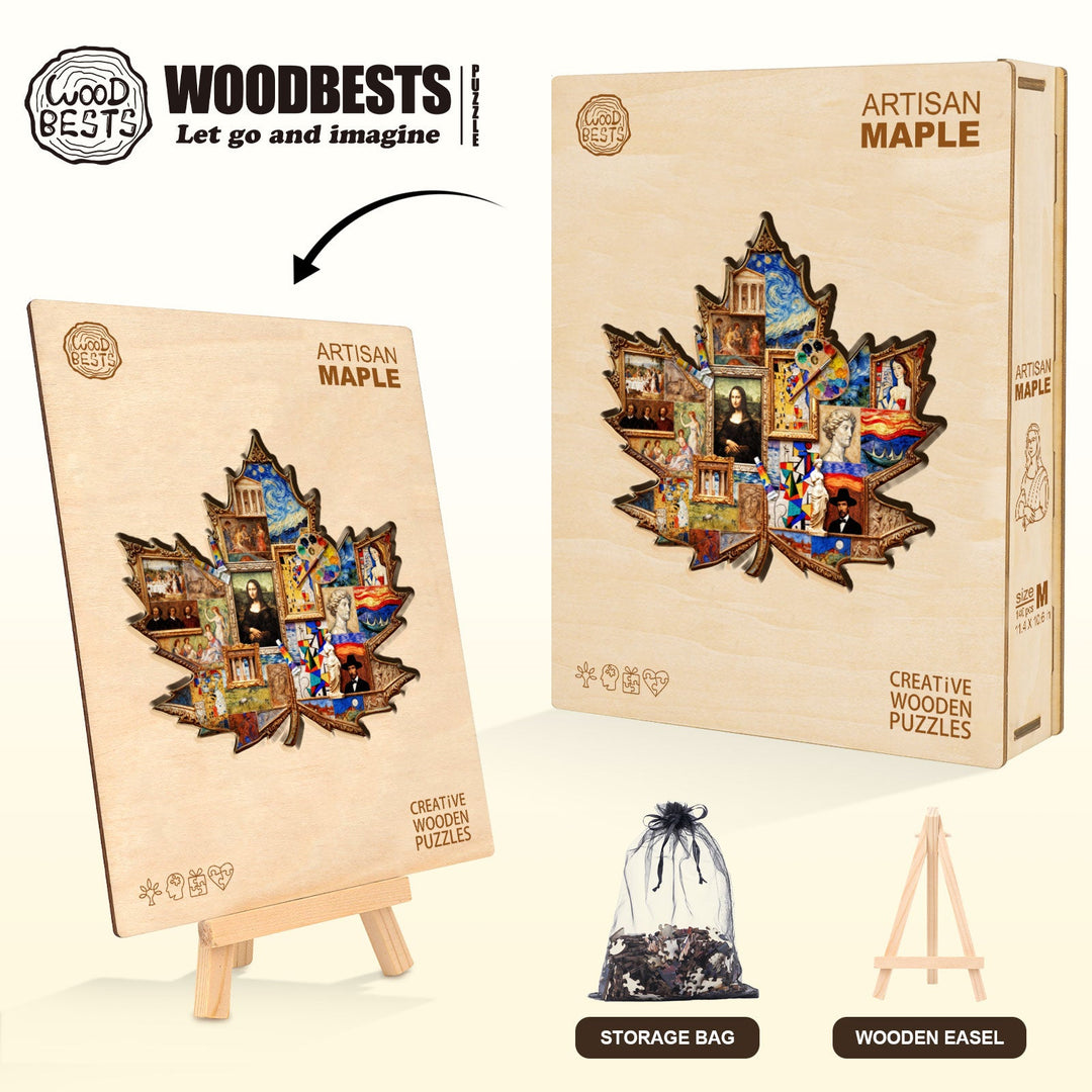 Artisan Maple Wooden Jigsaw Puzzle