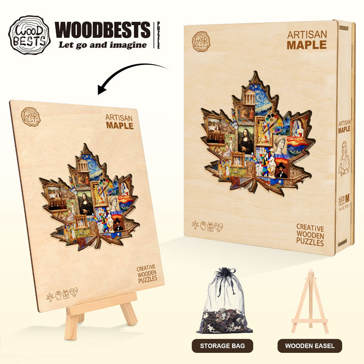 Artisan Maple Wooden Jigsaw Puzzle
