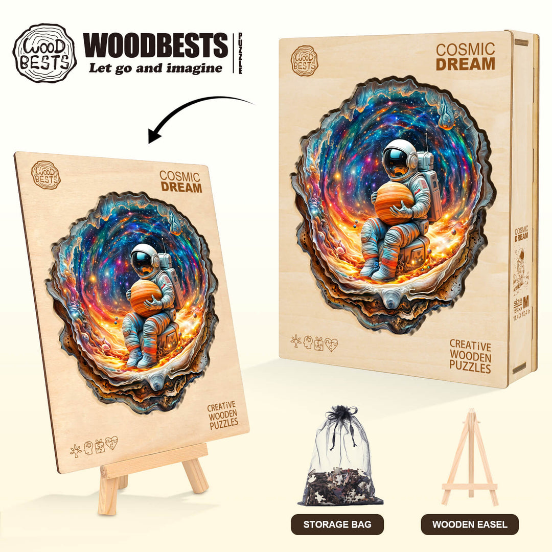 Cosmic Dream Wooden Jigsaw Puzzle