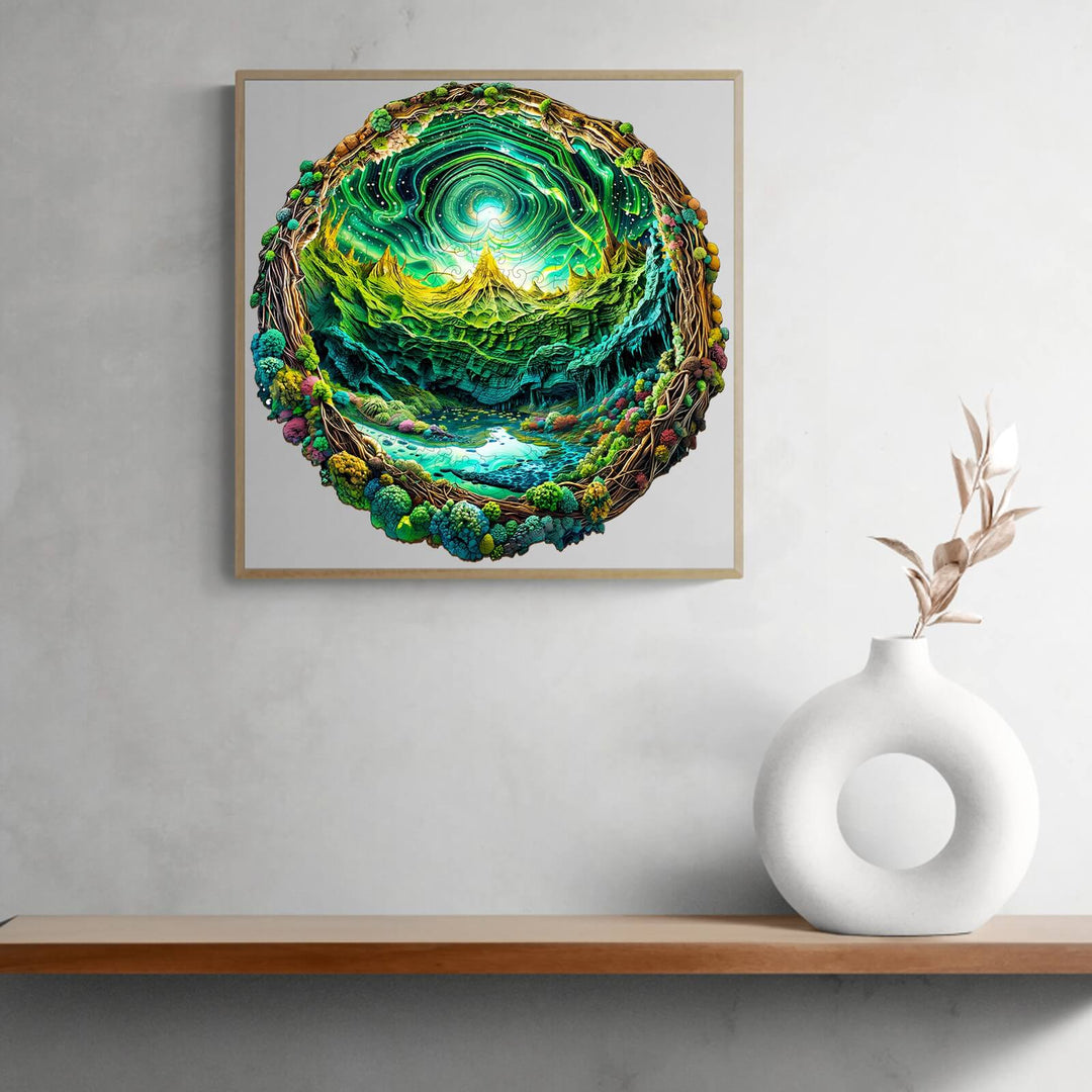 3D Aurora-2 Wooden Jigsaw Puzzle - By Woodbests