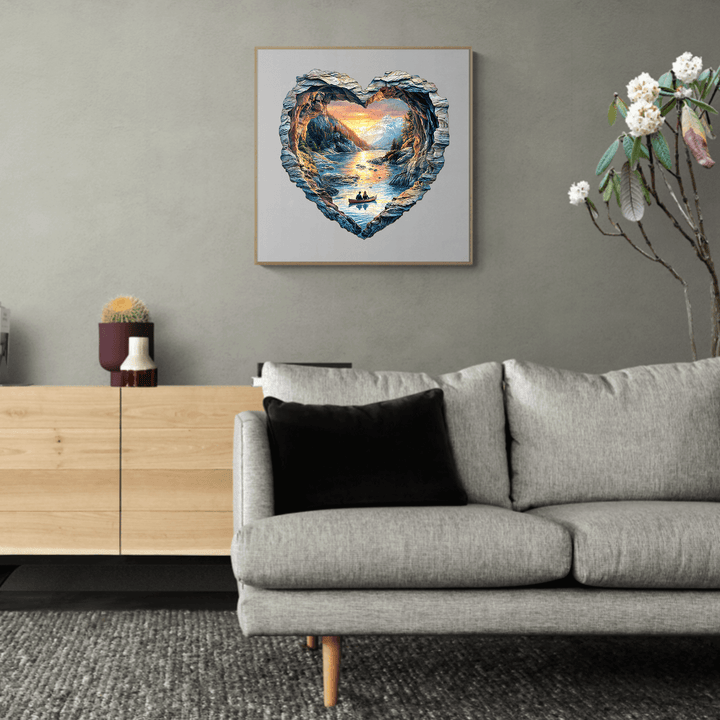 3D Lake Louise Wooden Jigsaw Puzzle