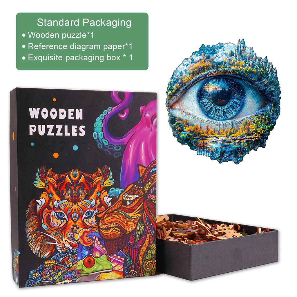 Eye of Nature Wooden Jigsaw Puzzle