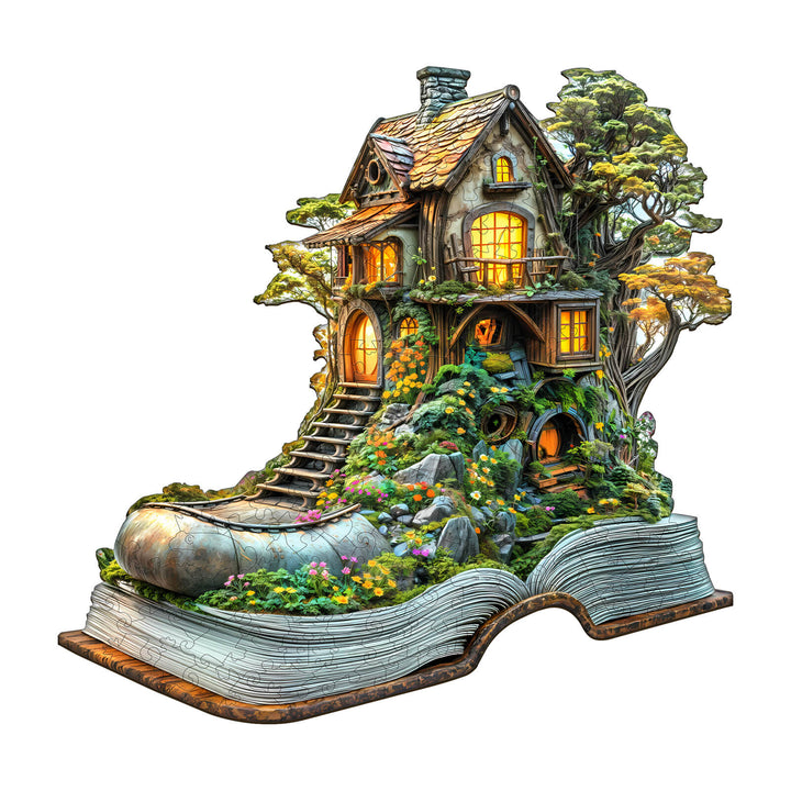 Treehouse Dream Wooden Jigsaw Puzzle