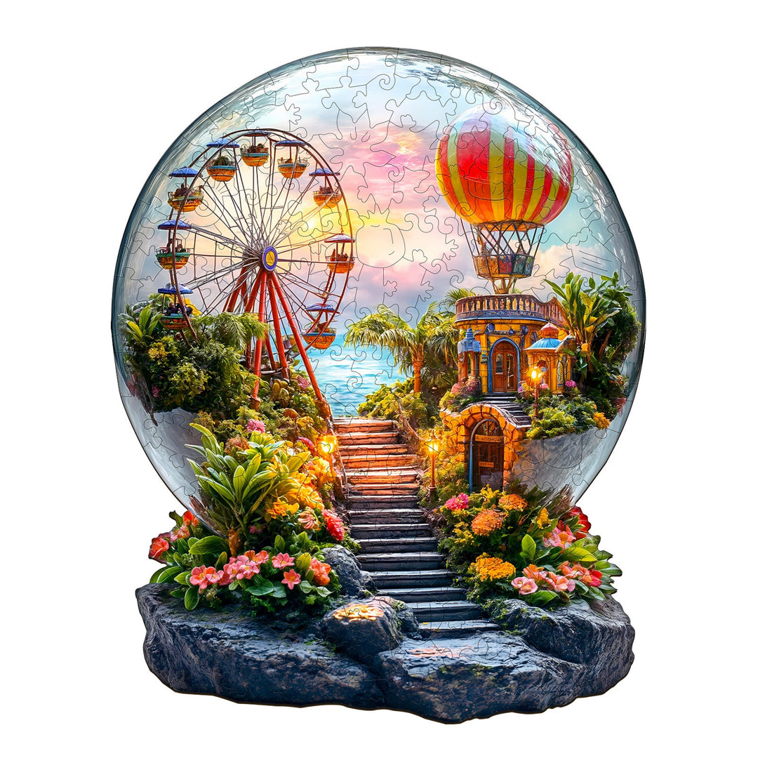 3D Crystal Wonderland Wooden Jigsaw Puzzle