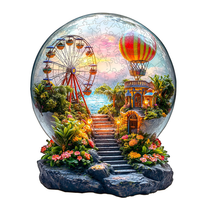 3D Crystal Wonderland Wooden Jigsaw Puzzle