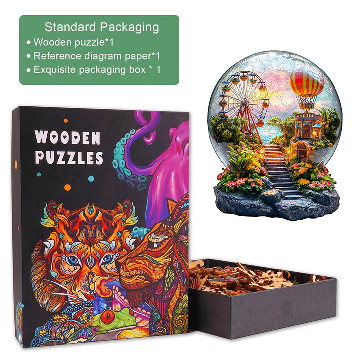 3D Crystal Wonderland  Wooden Jigsaw Puzzle