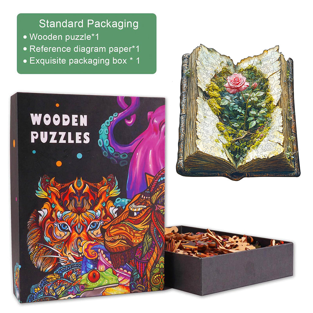 The Last Bloom  Wooden Jigsaw Puzzle
