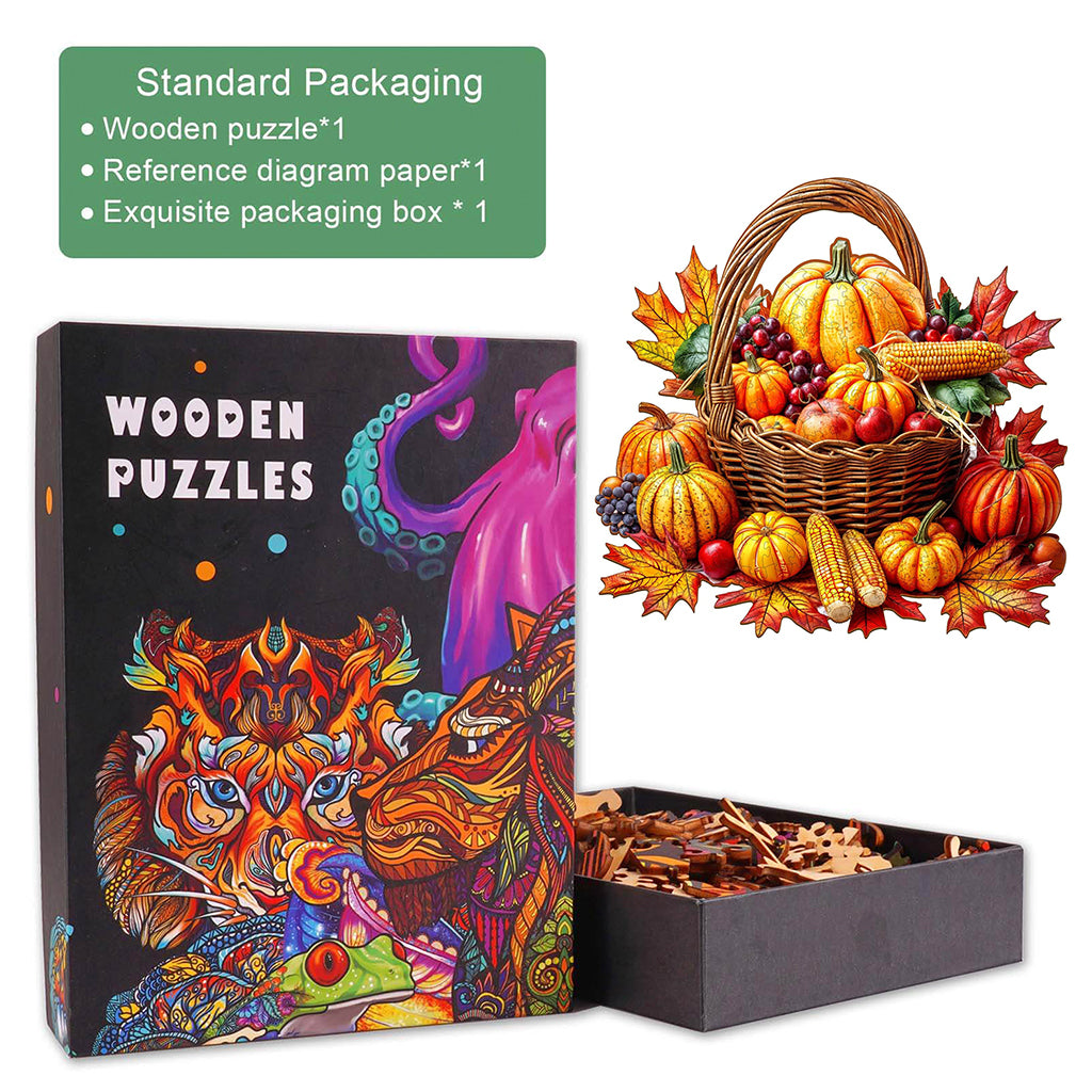 Autumn Wooden Jigsaw Puzzle