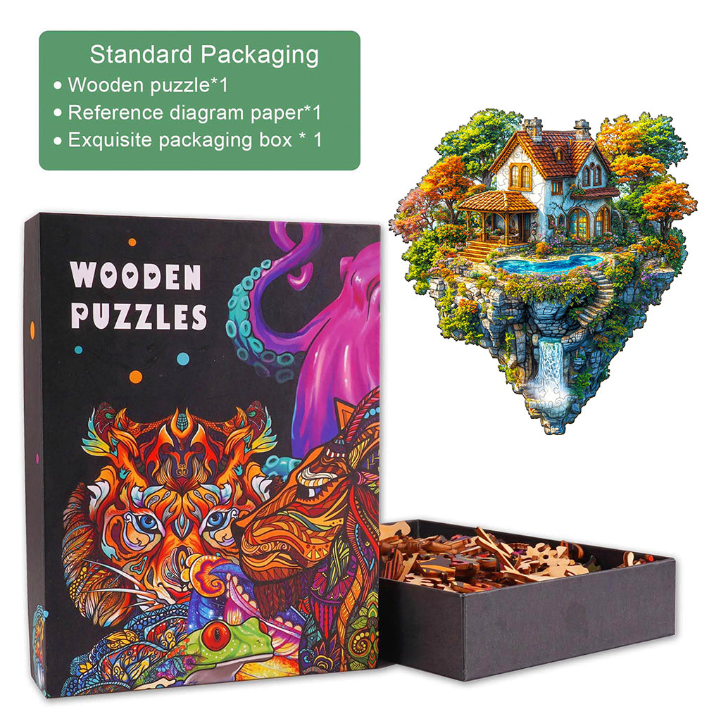 Floating Haven Wooden Jigsaw Puzzle
