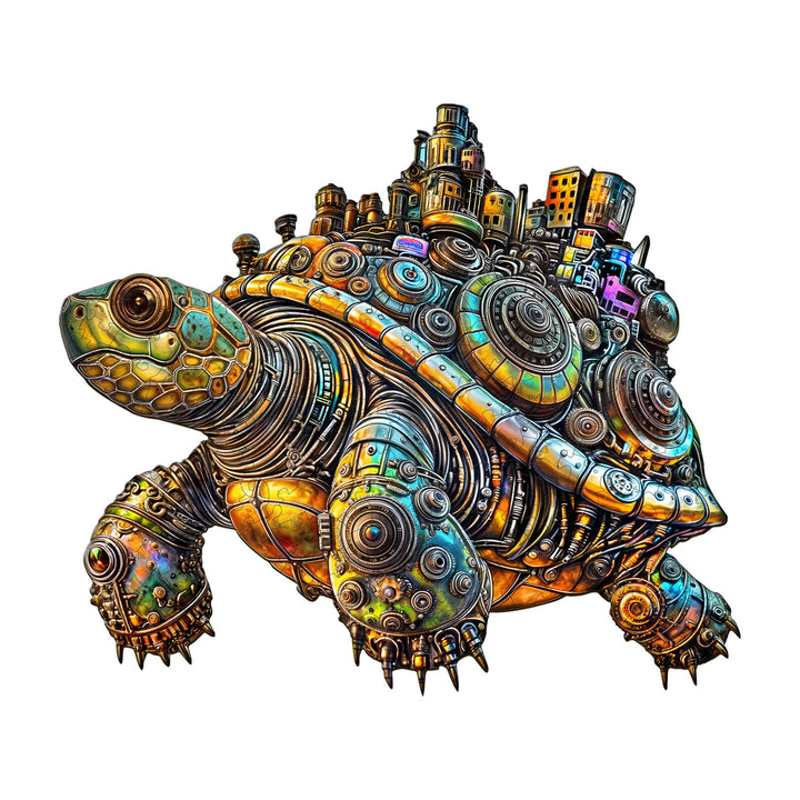 Metallic Beast Wooden Jigsaw Puzzle