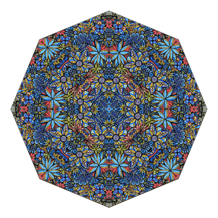 Mandala Talavera Bouquet by Lori Anne McKague featuring intricate floral doodle art in vibrant colors.