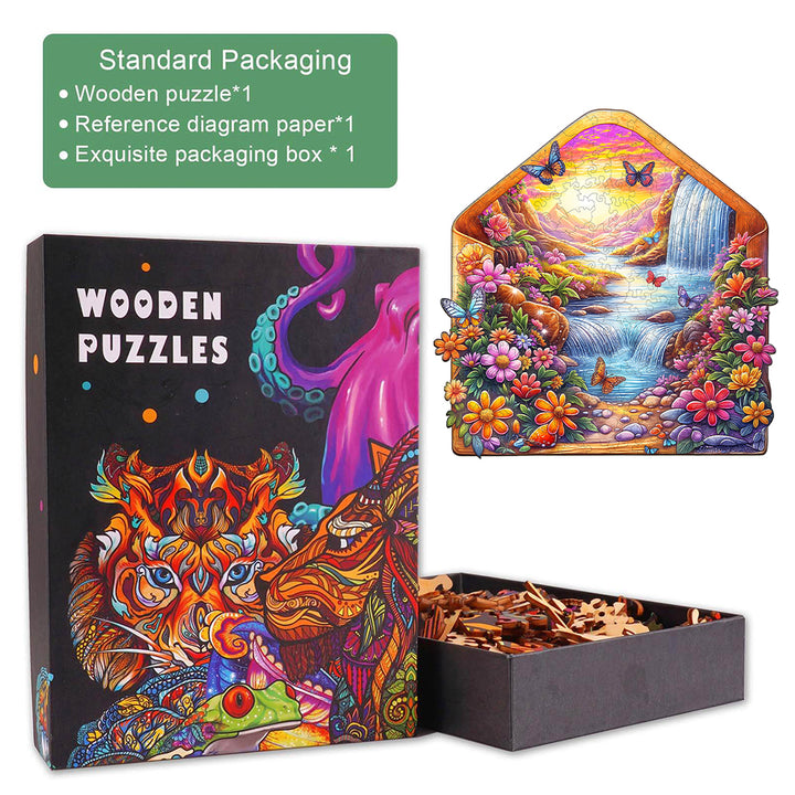 Enchanted Envelope Wooden Jigsaw Puzzle