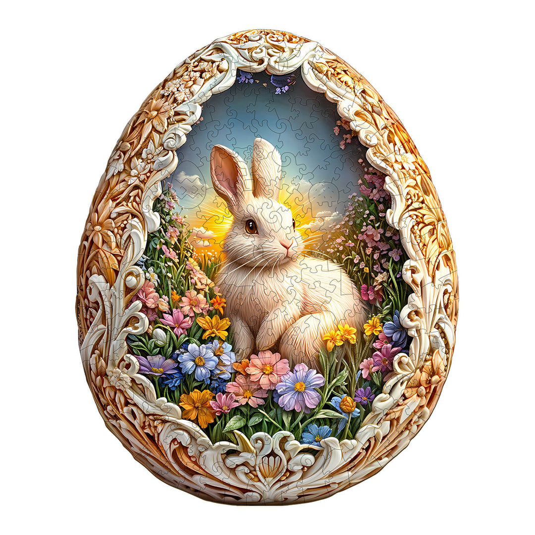 Wonderland Easter-5 Wooden Jigsaw Puzzle