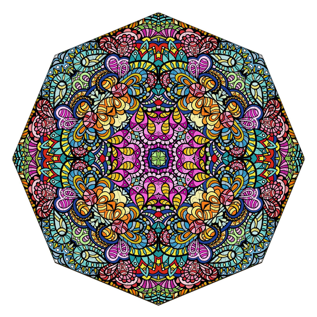 Sicilian Ceramics Mandala - By Artist Lori Anne McKague