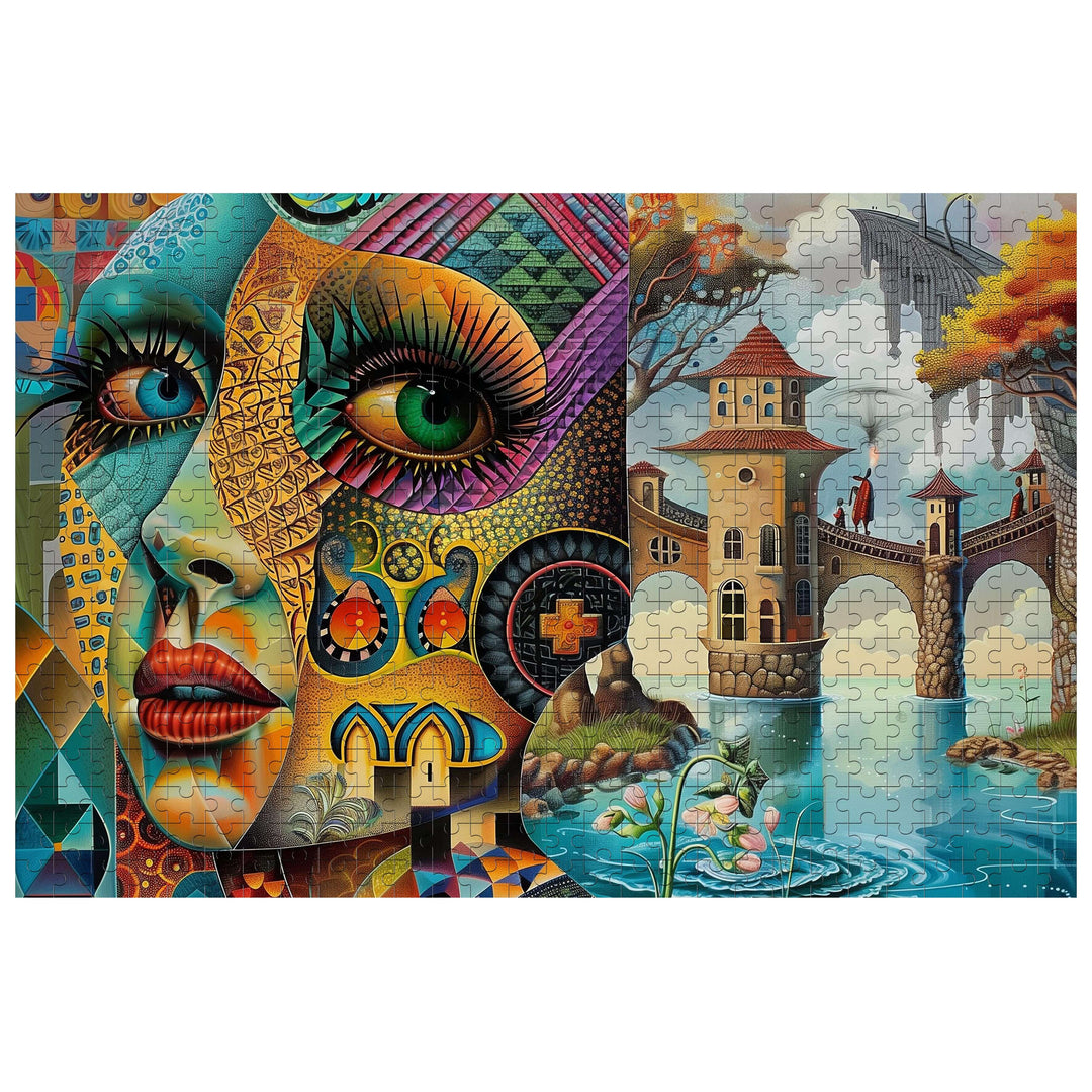 Fantasy Land 500 / 1000 Piece Puzzle - Woodbests