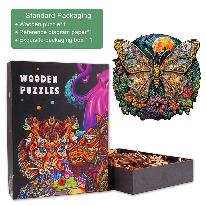 Ancient Butterfly-1 Wooden Jigsaw Puzzle