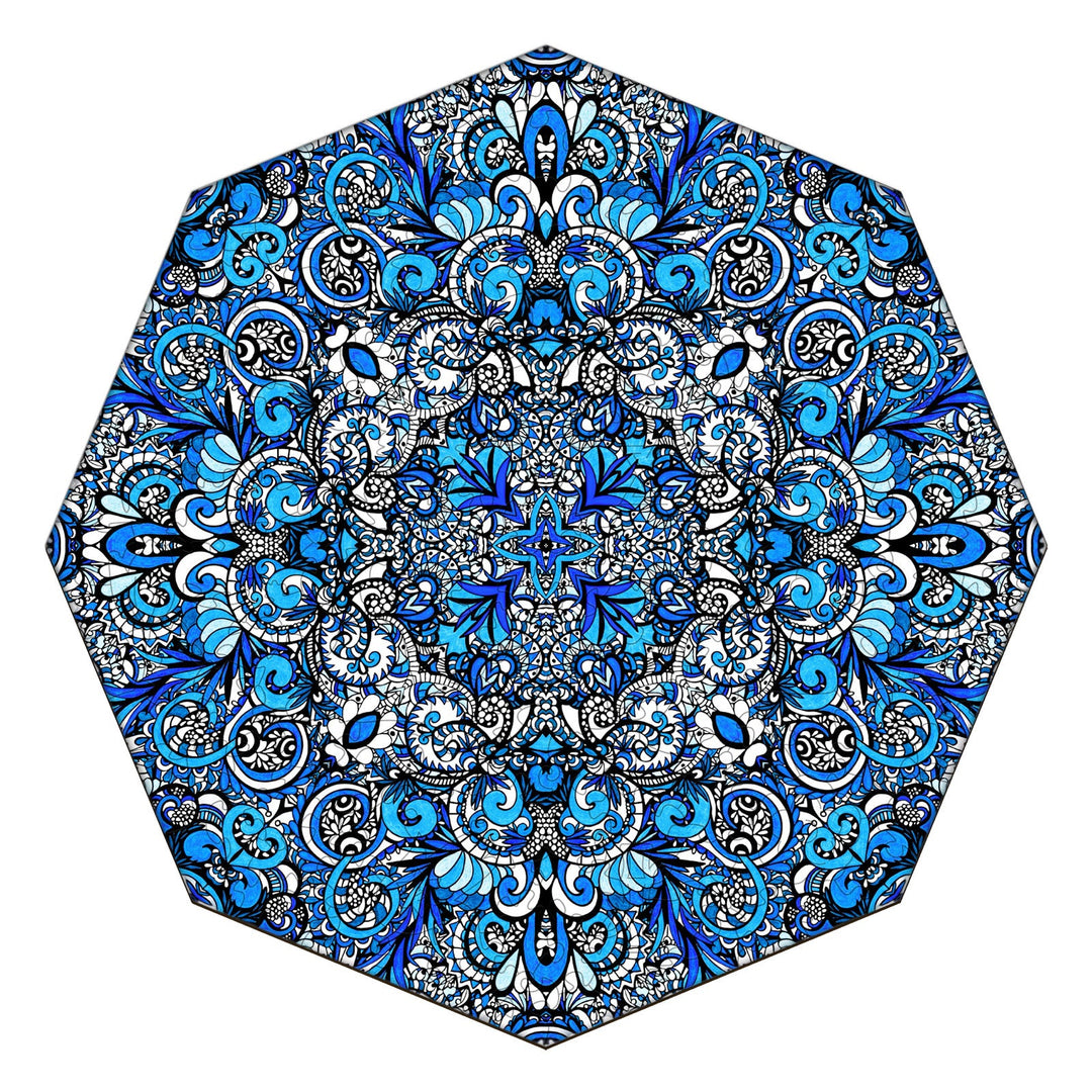 Indigo Soul Mandala - By Artist Lori Anne McKague