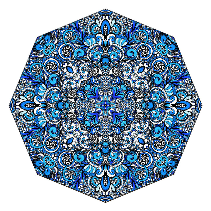 Indigo Soul Mandala - By Artist Lori Anne McKague
