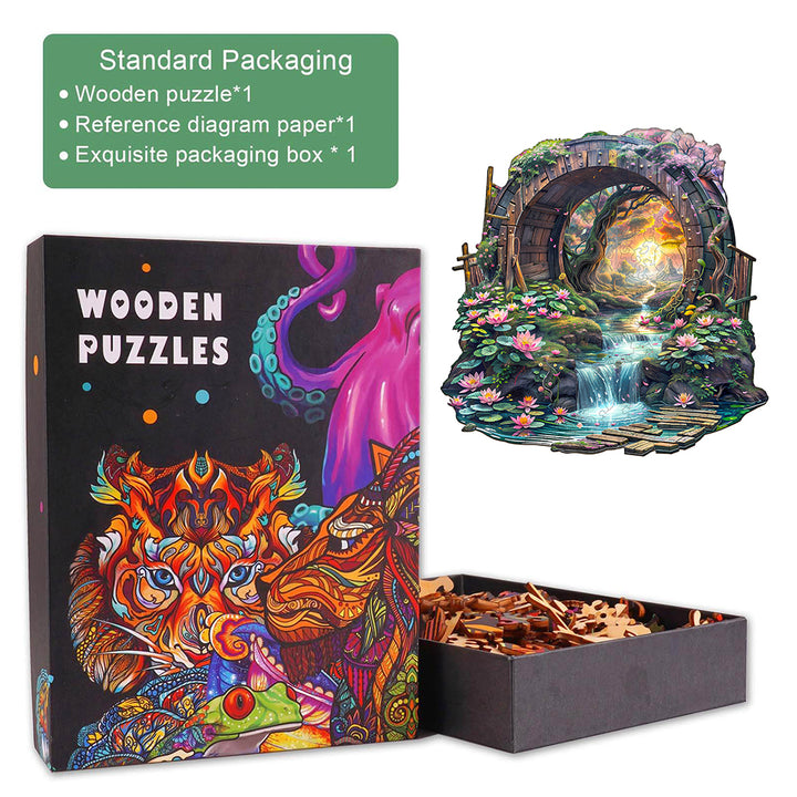 Barrel of Summer Wooden Jigsaw Puzzle