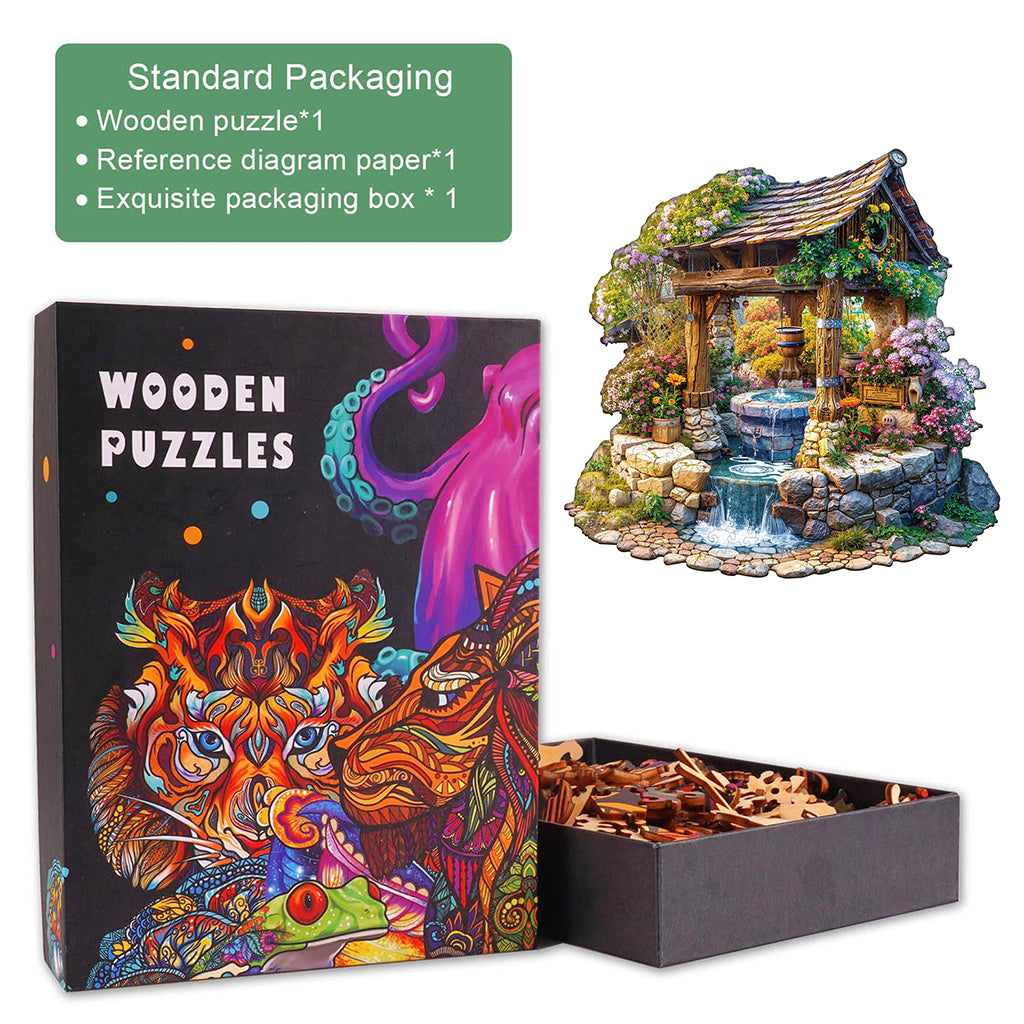 Springwell Garden Wooden Jigsaw Puzzle