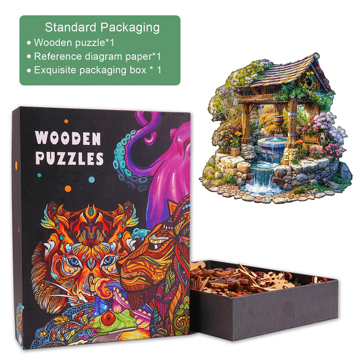 Springwell Garden Wooden Jigsaw Puzzle