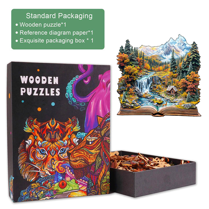 Autumn Wonderland Wooden Jigsaw Puzzle
