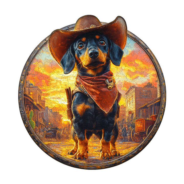 Guardian of the Town Wooden Jigsaw Puzzle