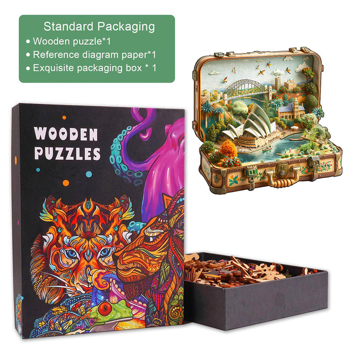 Sydney Opera House Tour Wooden Jigsaw Puzzle