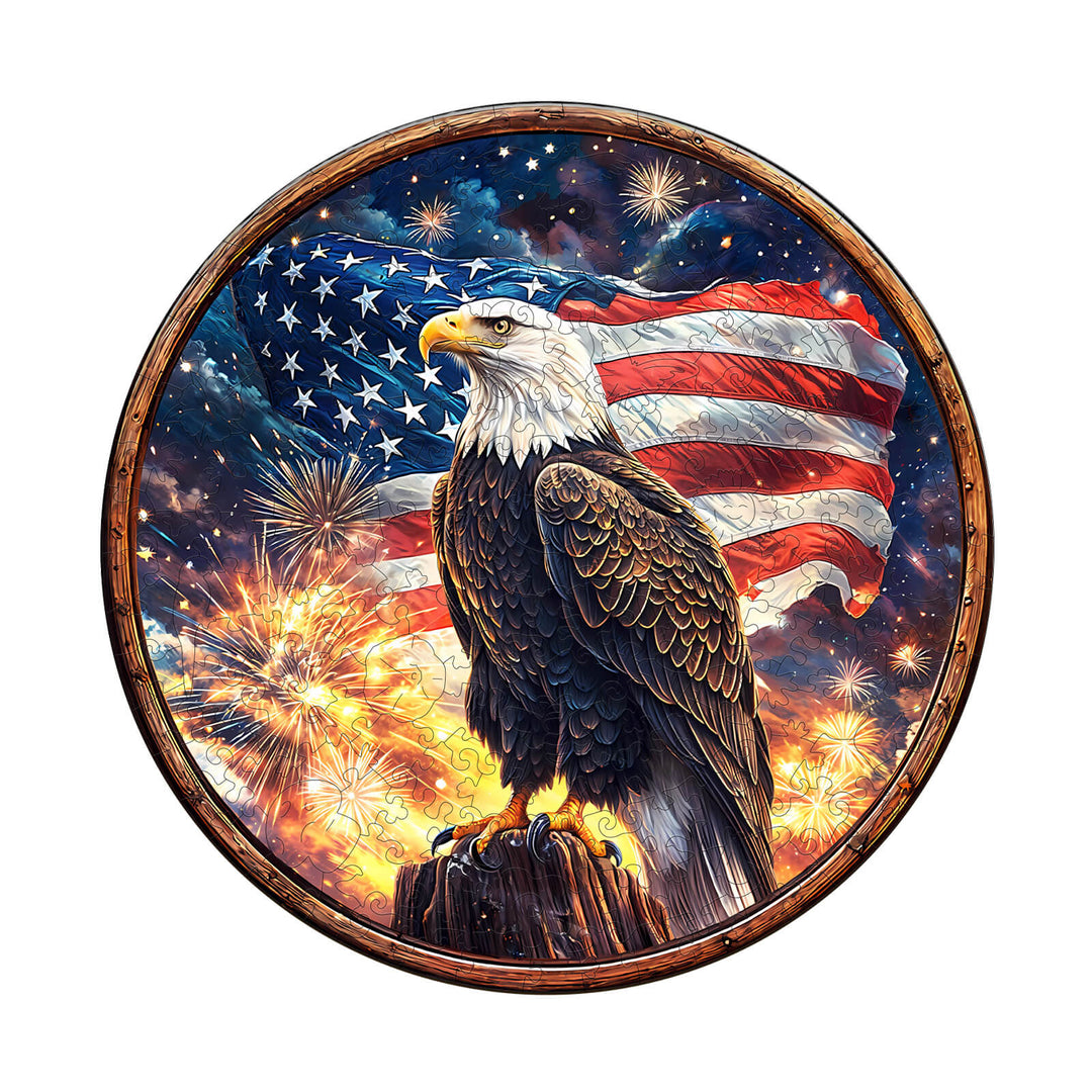 Eagle's Pride Wooden Jigsaw Puzzle