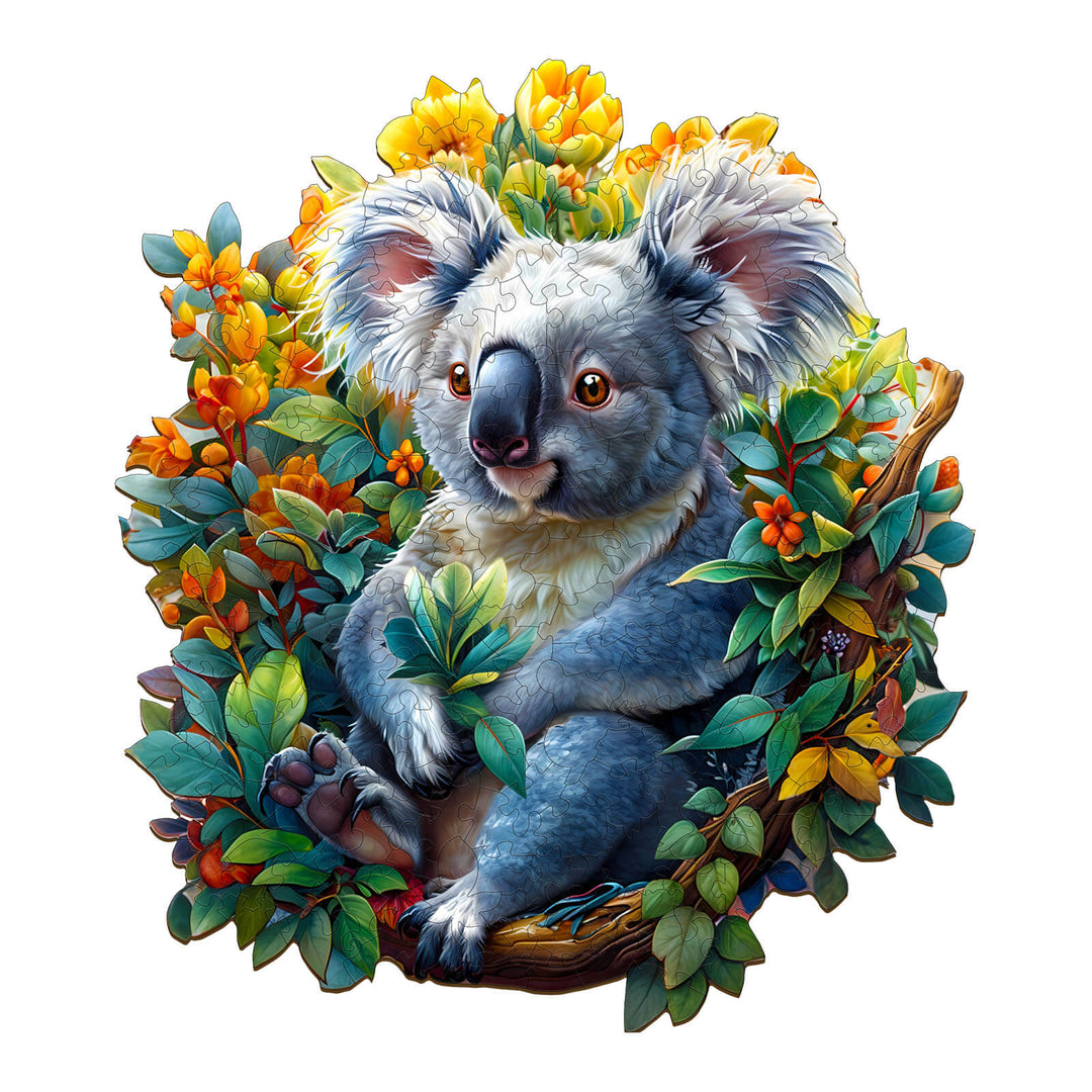 Koala Wooden Jigsaw Puzzle - Woodbests